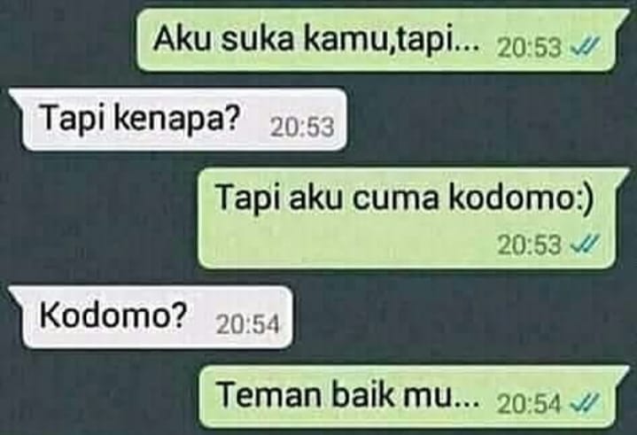 chat lucu cuma teman © Berbagai sumber