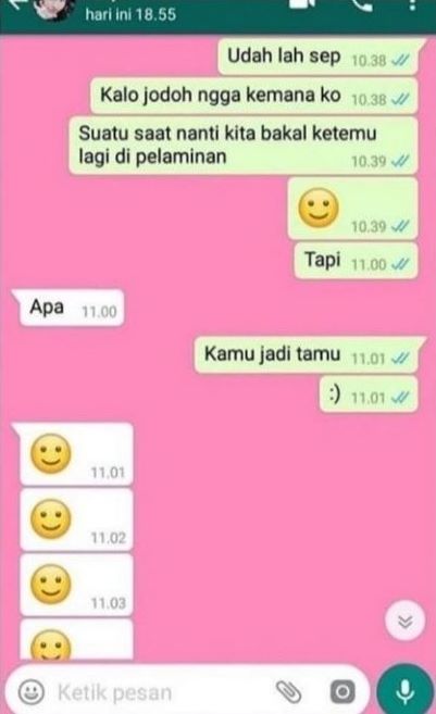 chat lucu cuma teman © Berbagai sumber