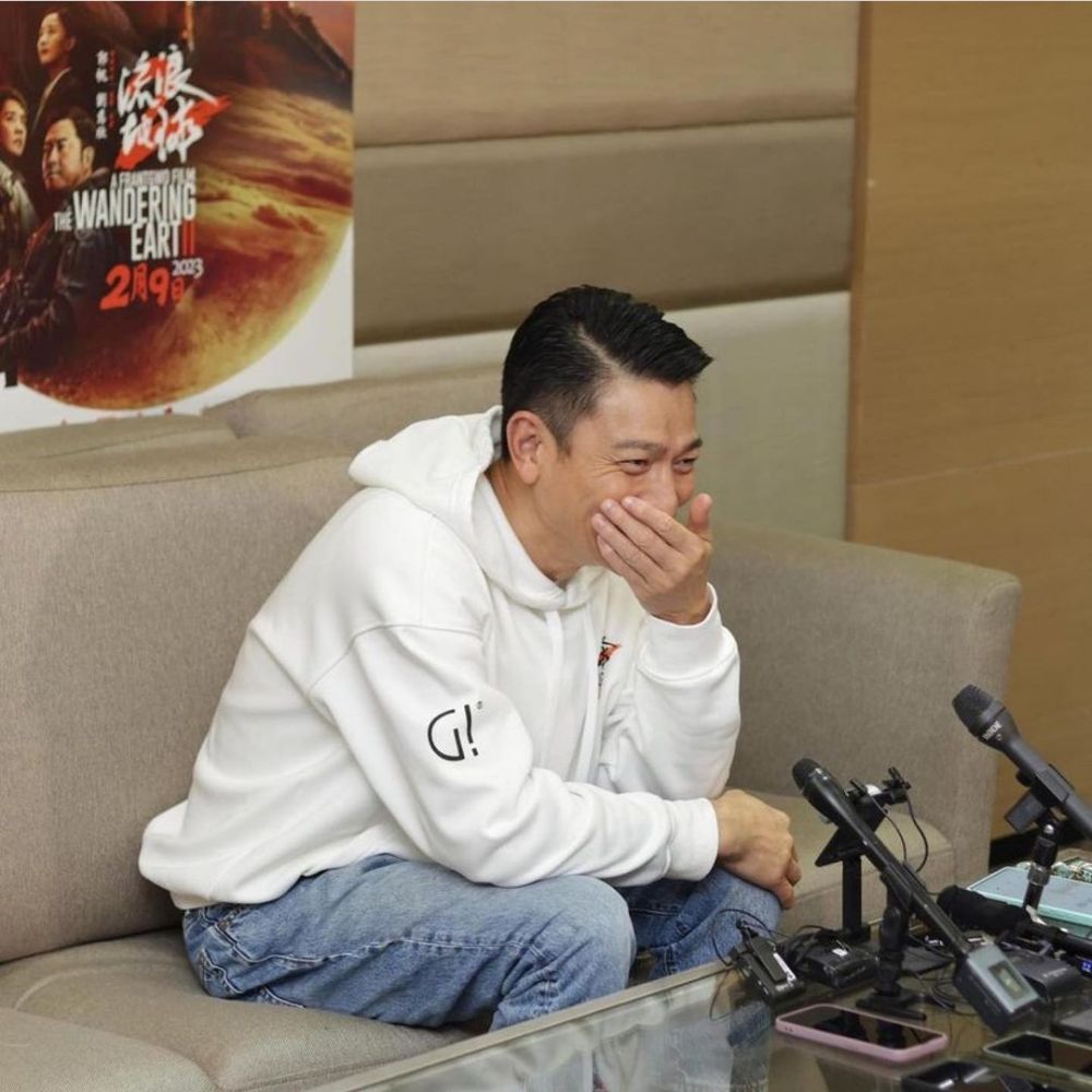 Jadi hot papa, intip 11 potret Andy Lau awet muda di usia 62 tahun
