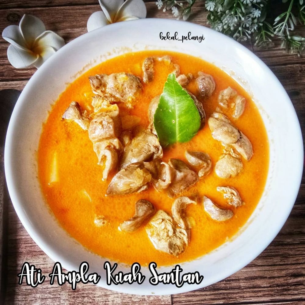 11 Resep ati ampela santan, enak, gurih, dan bikin nagih
