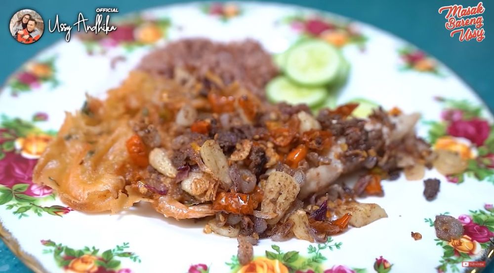 13 Masakan rumahan Ussy Sulistiawaty ini sederhana, lezat dan antiribet
