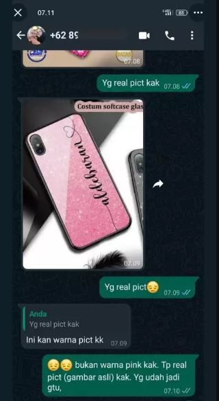 Chat lucu kirim foto pas transaksi jual beli online Berbagai sumber Chat lucu kirim foto pas transaksi jual beli online Berbagai sumber
