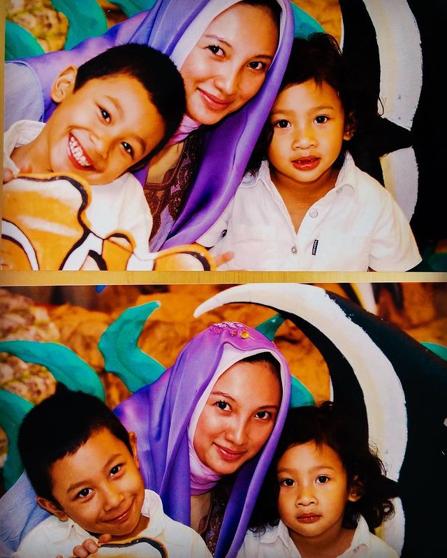 Penampilannya saat umrah dipuji, ini 11 potret Tata Cahyani eks istri Tommy Soeharto saat pakai jilbab