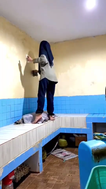 dapur kusam jadi mewah © TikTok