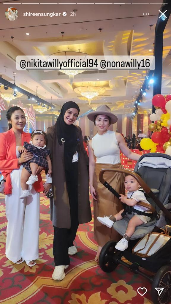 Nikita Willy hadiri pesta ulang tahun Ameena © 2023 brilio.net Nikita Willy hadiri pesta ulang tahun Ameena © 2023 brilio.net