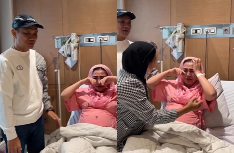 momen bella shofie melahirkan anak kedua © instagram