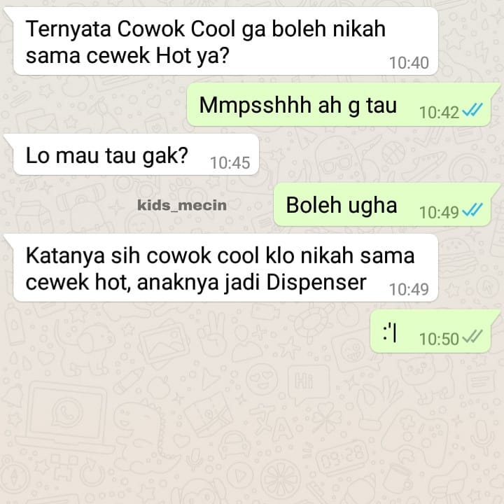 Chat lucu salah paham sama teman © 2023 brilio.net