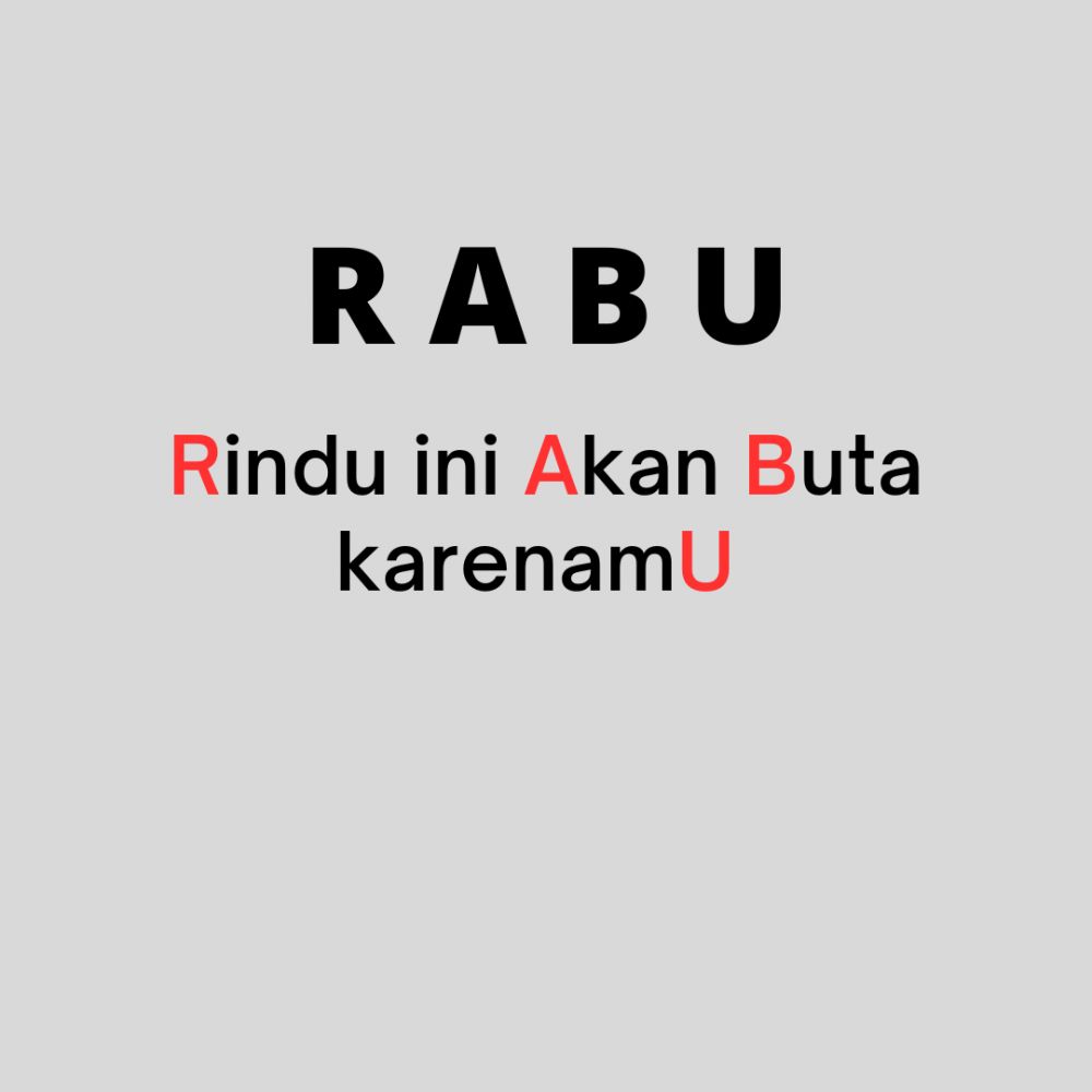 Singkatan lucu arti hari © 2023 brilio.net