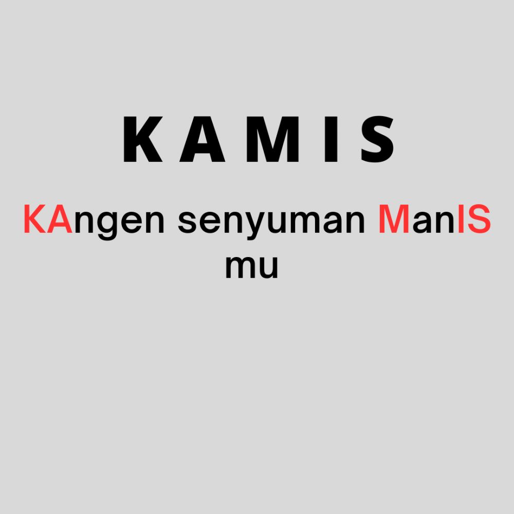 Singkatan lucu arti hari © 2023 brilio.net