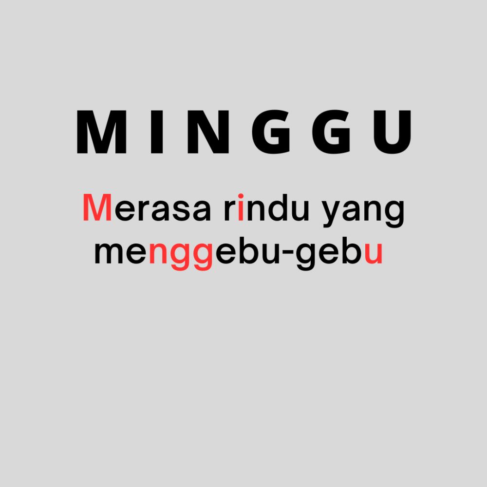 Singkatan lucu arti hari © 2023 brilio.net