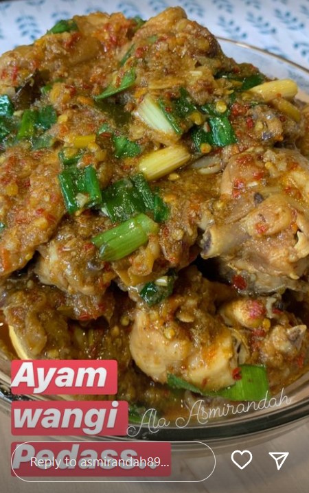 11 Inspirasi menu berbahan ayam buatan Asmirandah, enak dan disukai keluarga