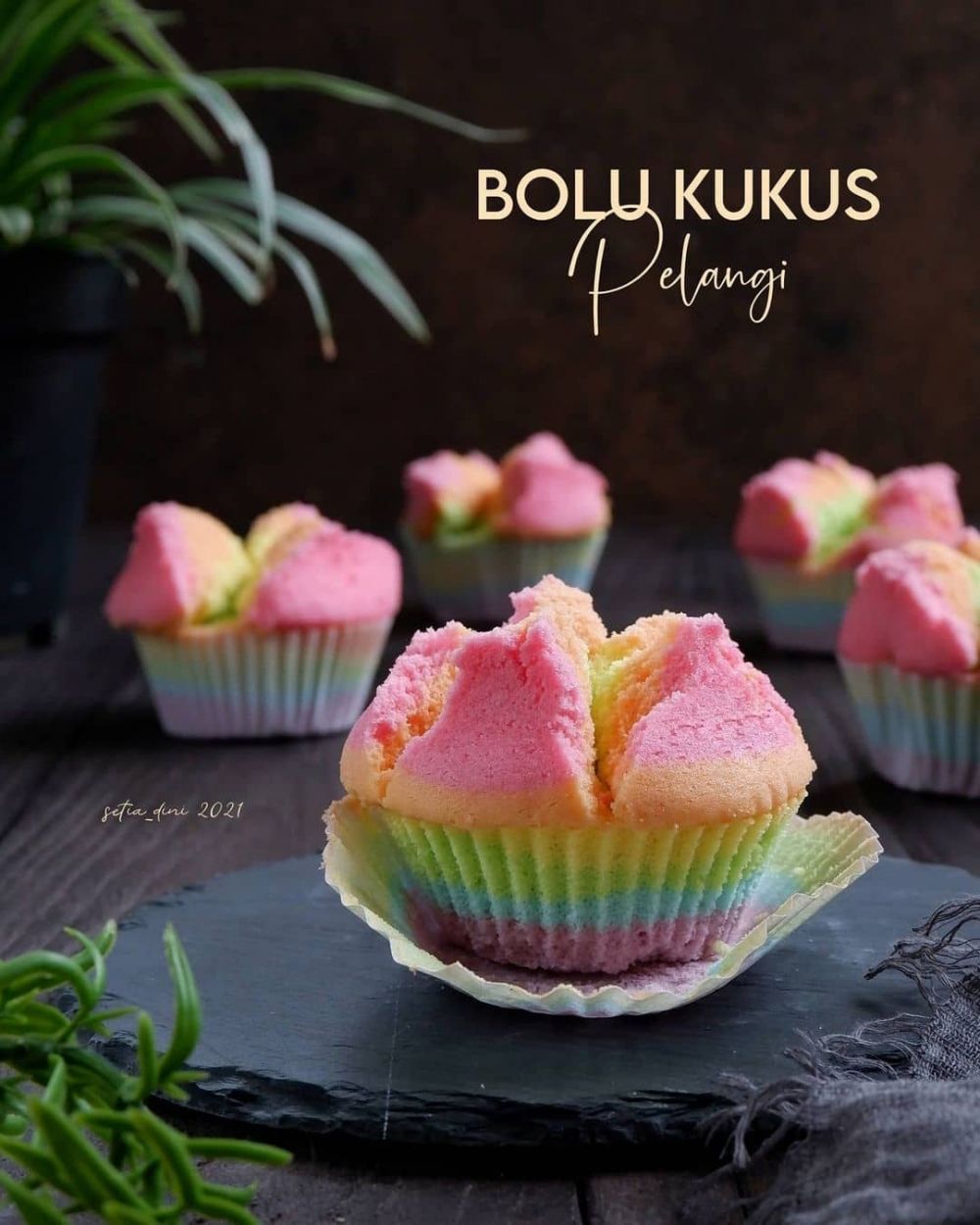 13 Resep bolu pelangi yang lembut, enak, empuk, dan mengembang sempurna