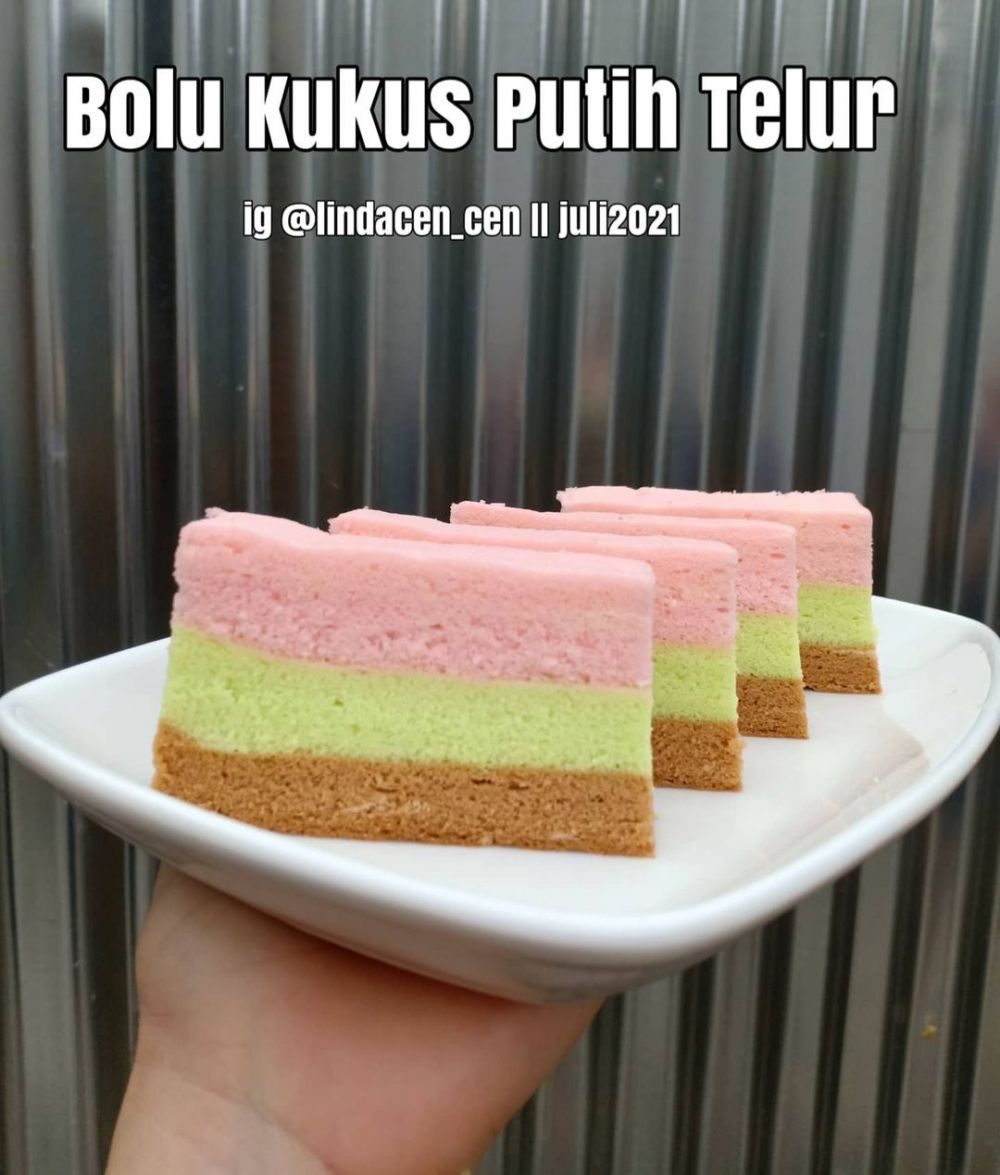 13 Resep bolu pelangi yang lembut, enak, empuk, dan mengembang sempurna