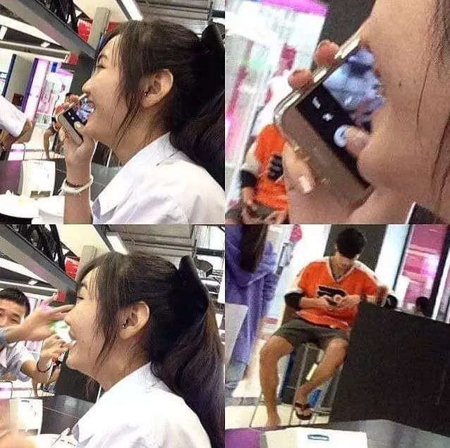 aksi kocak pura pura motret © berbagai sumber