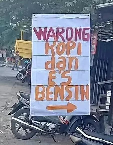 spanduk warung kopi ini tulisannya nyeleneh abis Berbagai sumber spanduk warung kopi ini tulisannya nyeleneh abis Berbagai sumber