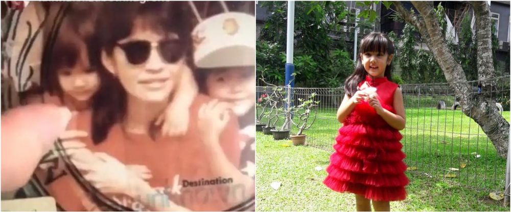 potret kemiripan nia ramadhani dan putri sulungnya © berbagai sumber