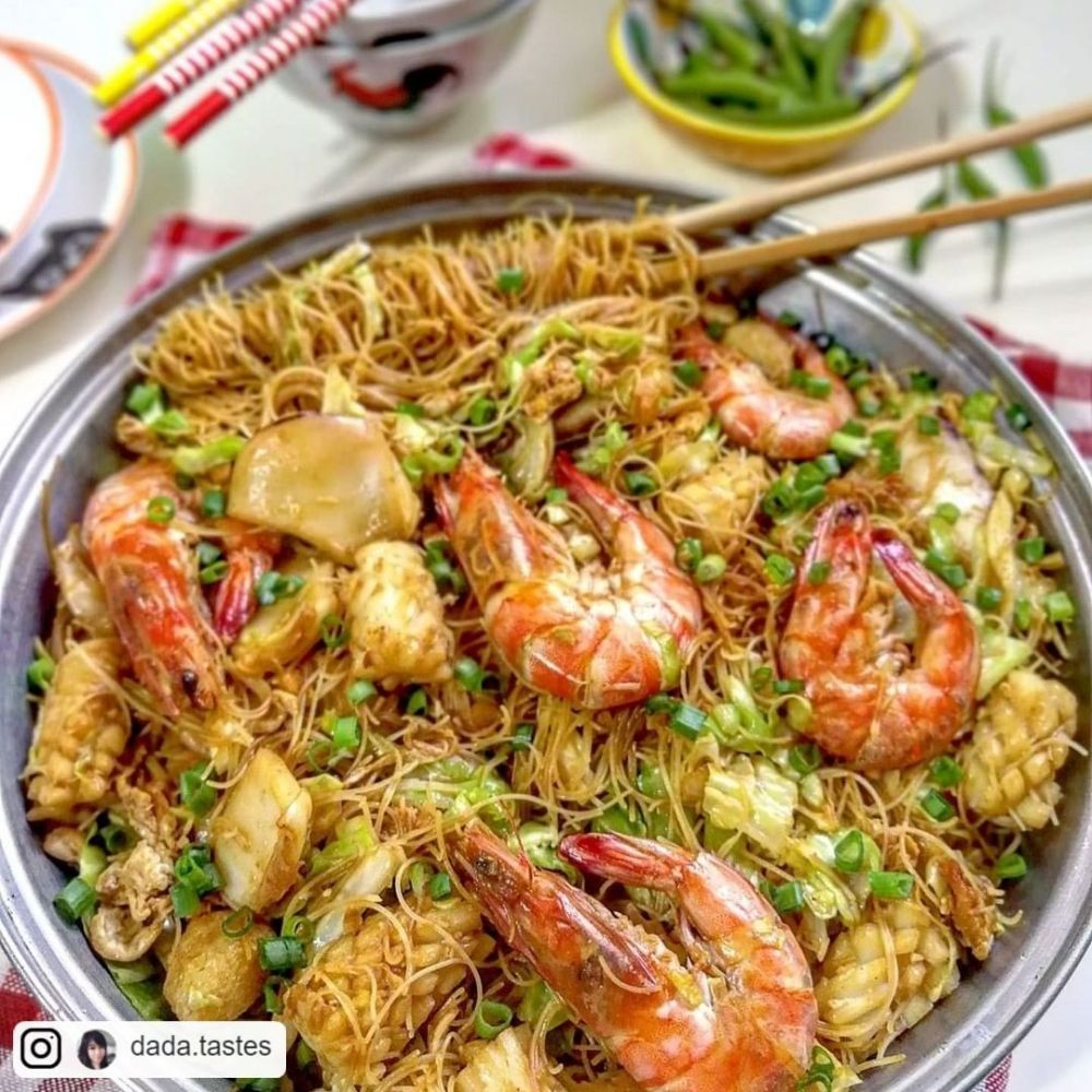 11 Resep olahan bihun goreng pedas, lezat dan menggugah selera