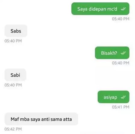 chat lucu driver ojol dan customer ini bikin nyengir kuda Berbagai sumber chat lucu driver ojol dan customer ini bikin nyengir kuda Berbagai sumber