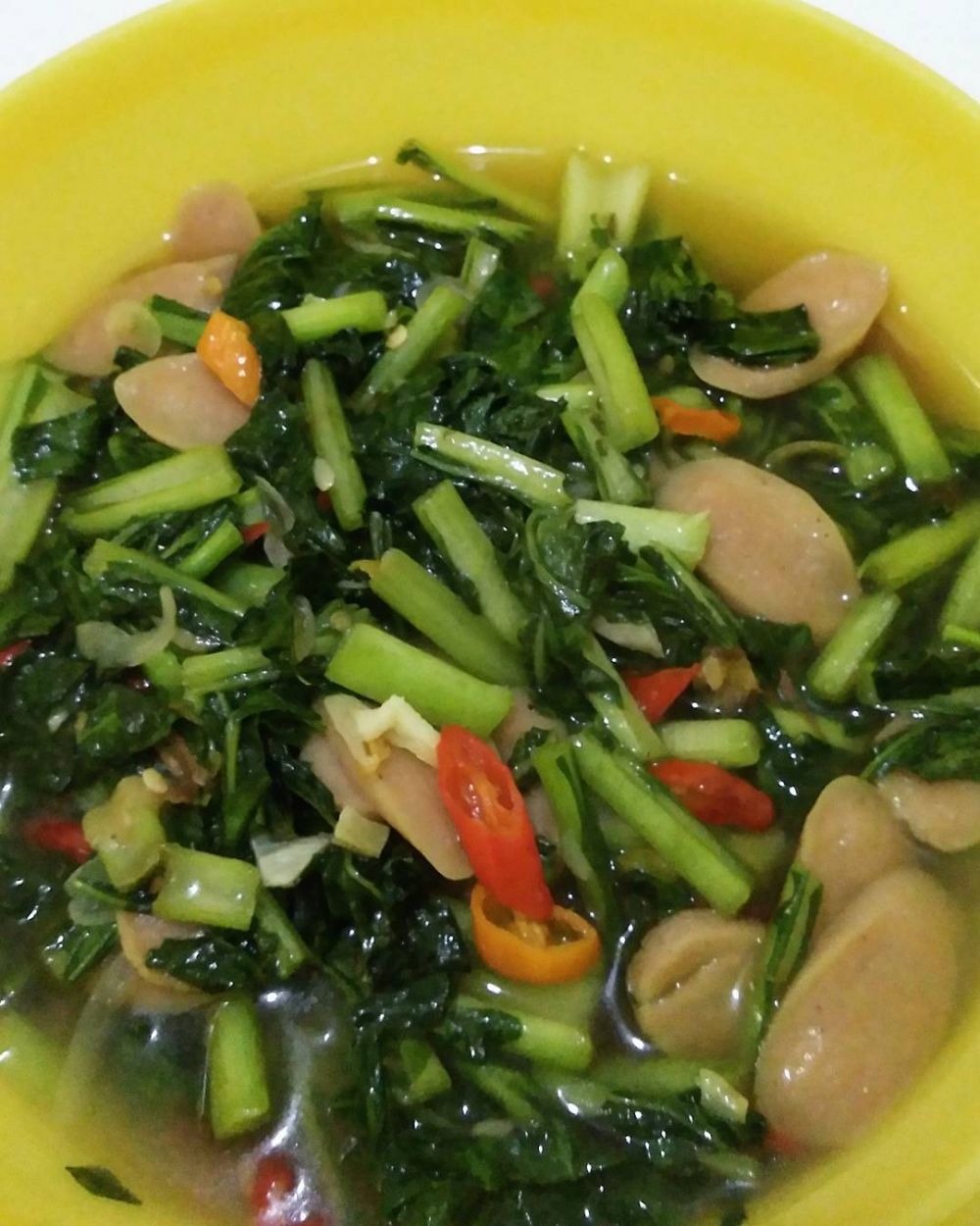 11 Resep sawi hijau pedas, enak, rendah kalori, dan cocok untuk diet