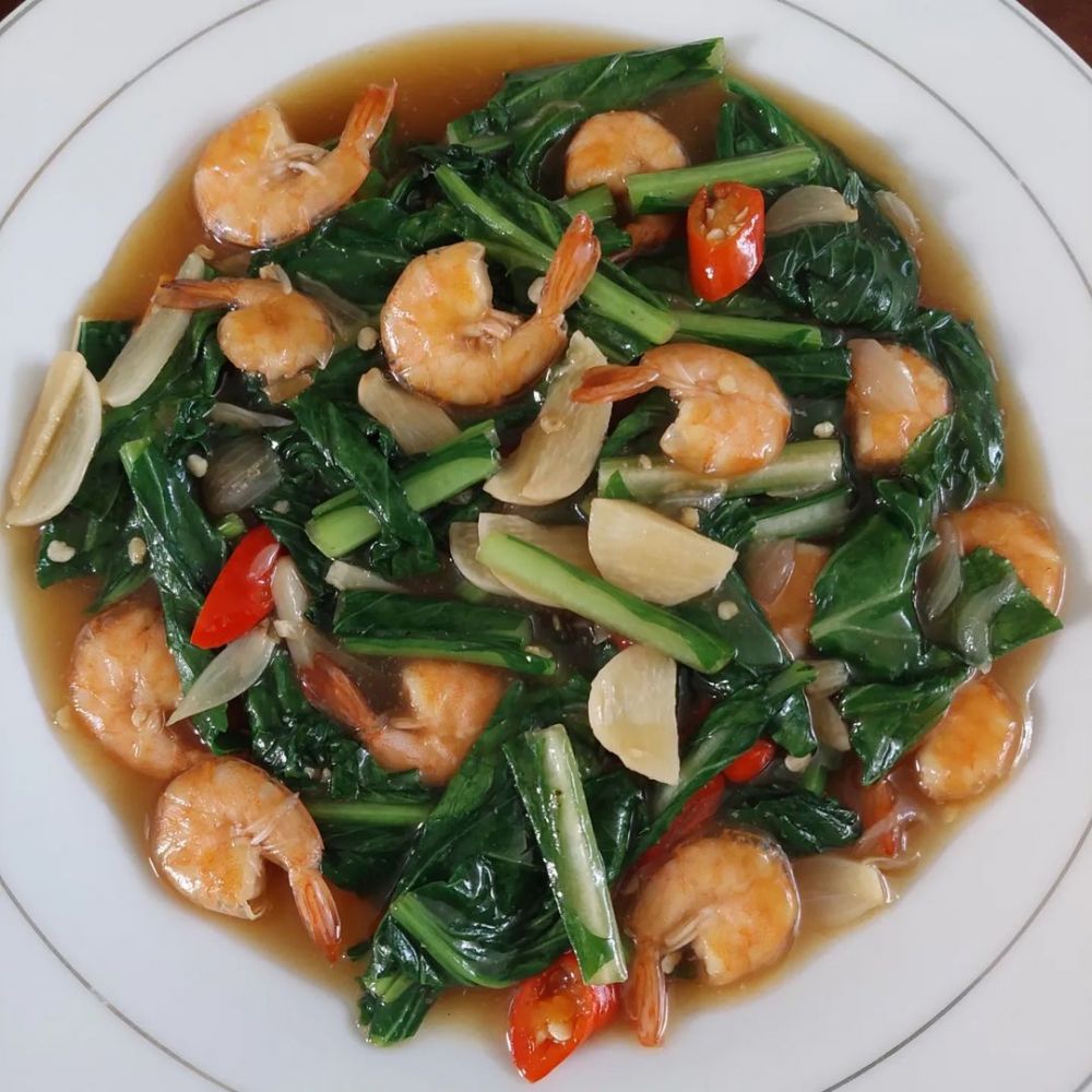 11 Resep sawi hijau pedas, enak, rendah kalori, dan cocok untuk diet