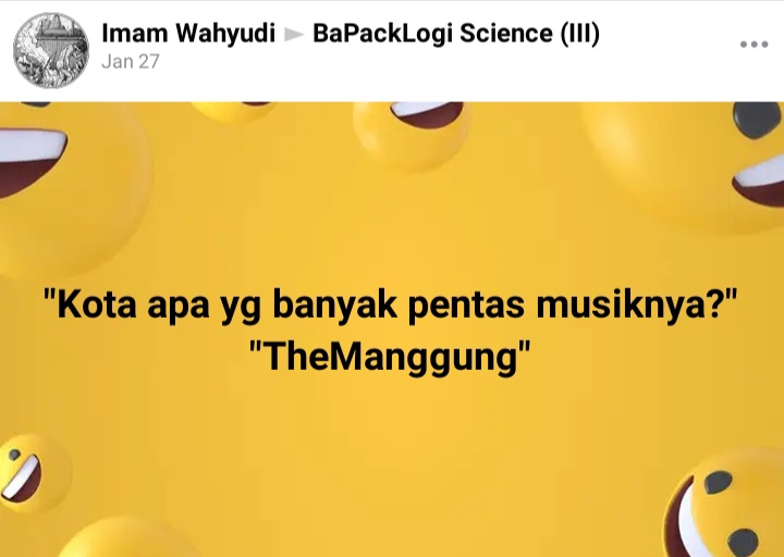 Tebakan lucu dan garing ala bapak-bapak Istimewa Tebakan lucu dan garing ala bapak-bapak Istimewa