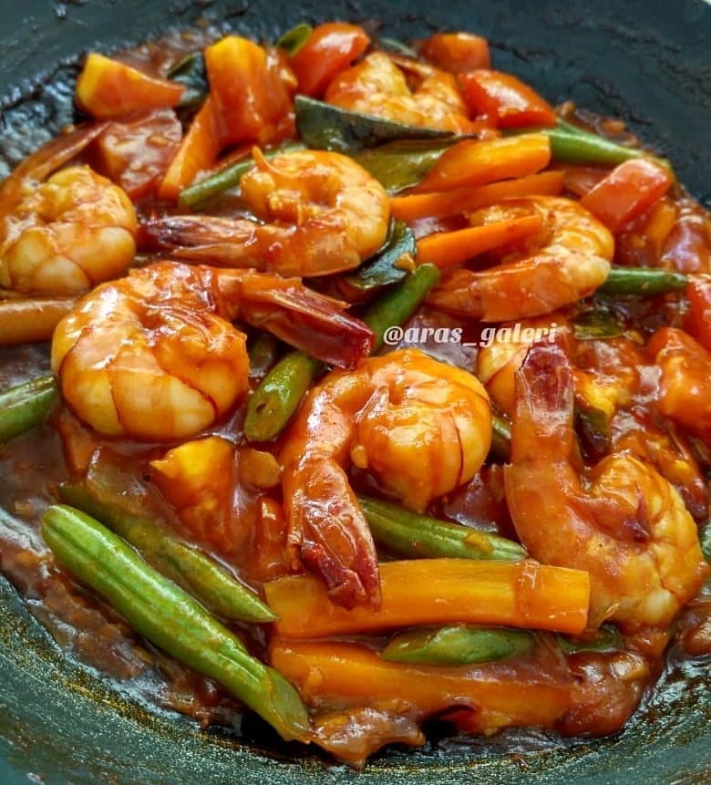 15 Resep olahan udang pedas, lezat dan menggugah selera