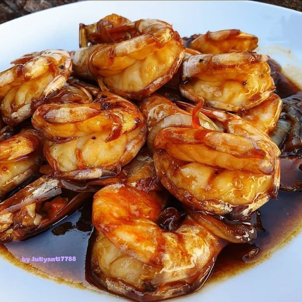15 Resep olahan udang pedas, lezat dan menggugah selera