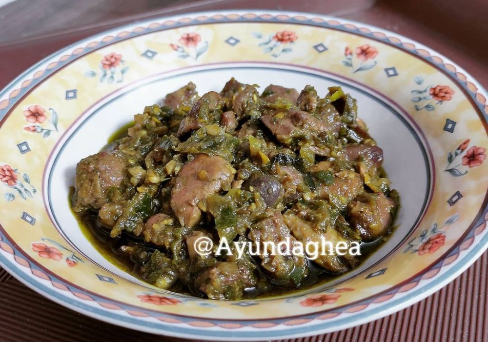 12 Resep olahan ati ampela cabai hijau simpel dan rasanya mantap