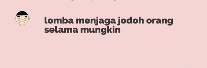 Perlombaan lucu Istimewa Perlombaan lucu Istimewa