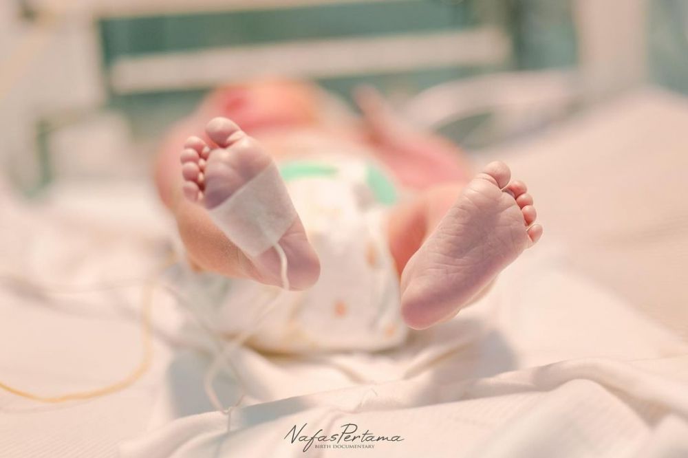 persalinan anak kedua Dinda Hauw © Instagram persalinan anak kedua Dinda Hauw © Instagram