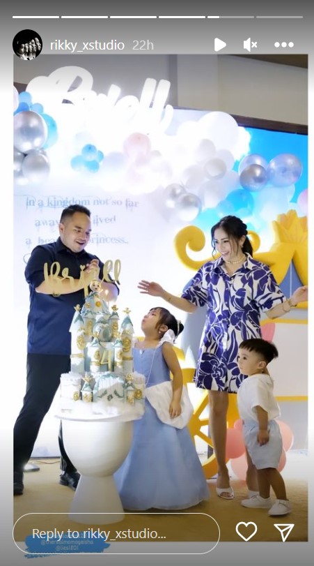 9 Potret kue ulang tahun anak Momo Geisha, unik, mewah, dan berkarakter