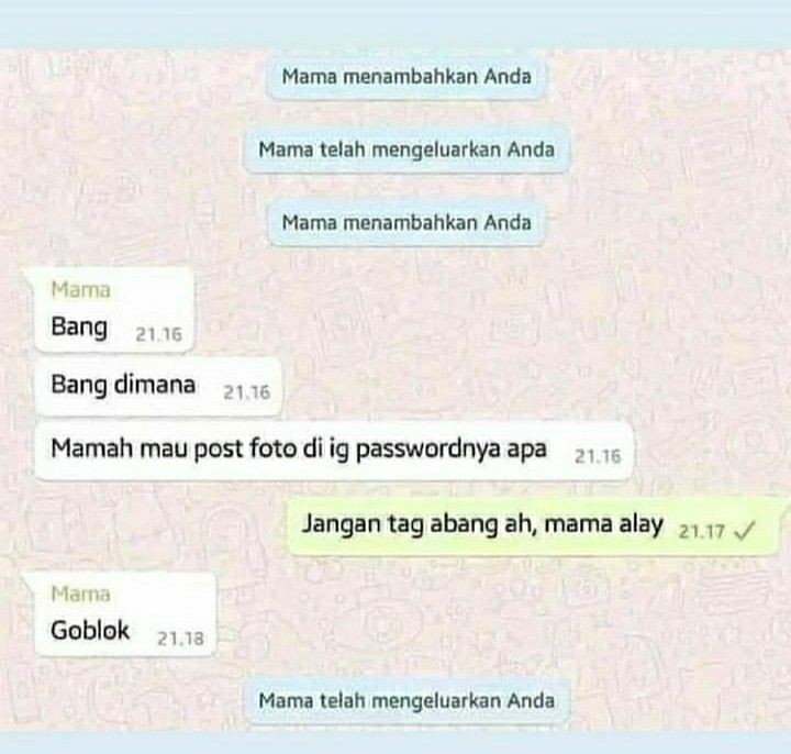 chat gara gara media sosial © Twitter chat gara gara media sosial © Twitter