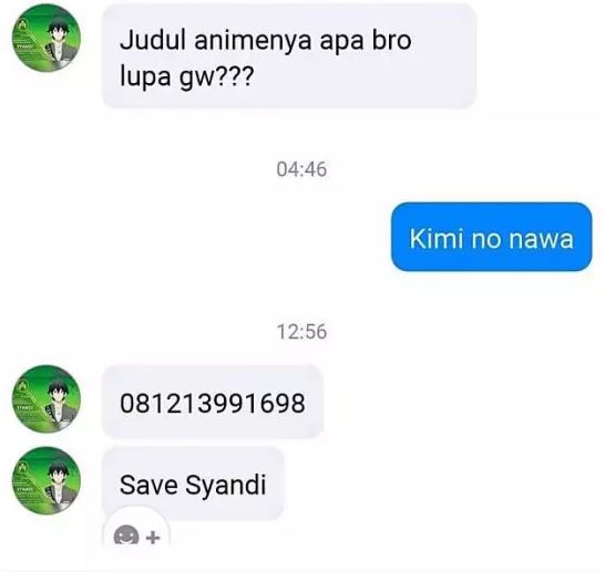 chat lucu bahas film dengan bestie Berbagai sumber