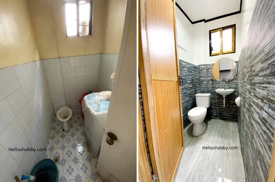 makeover rumah mungil dua lantai © Facebook