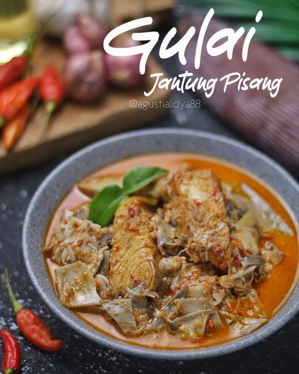 12 Resep olahan jantung pisang kuah santan, gurih, nikmat, dan sederhana