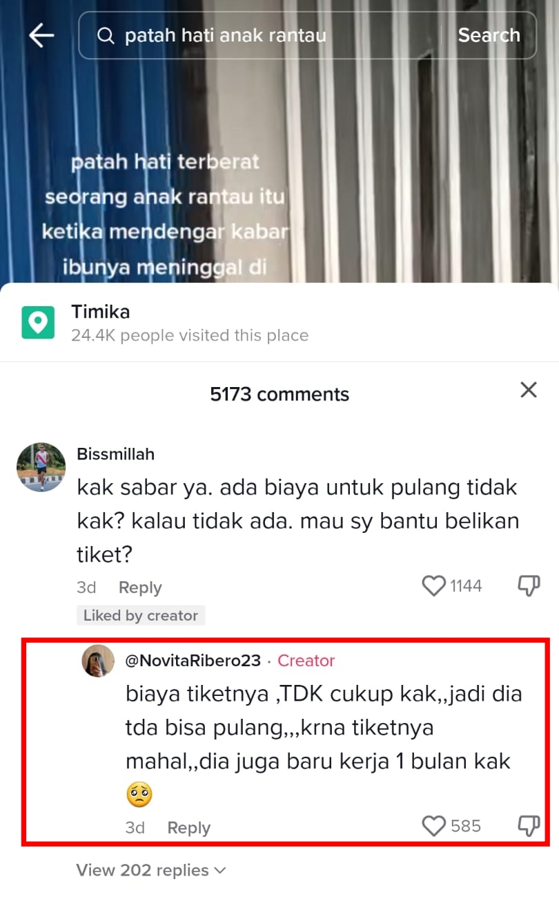 anak rantau dengar kabar ibu meninggal © TikTok anak rantau dengar kabar ibu meninggal © TikTok