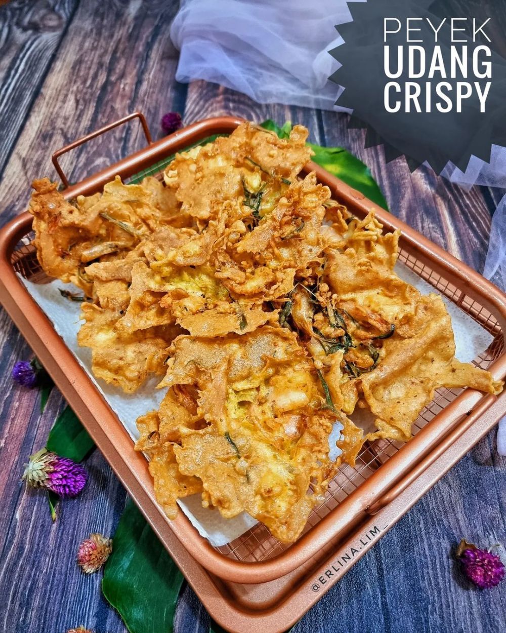 12 Resep peyek udang renyah, gurih, enak, dan mudah dipraktikkan