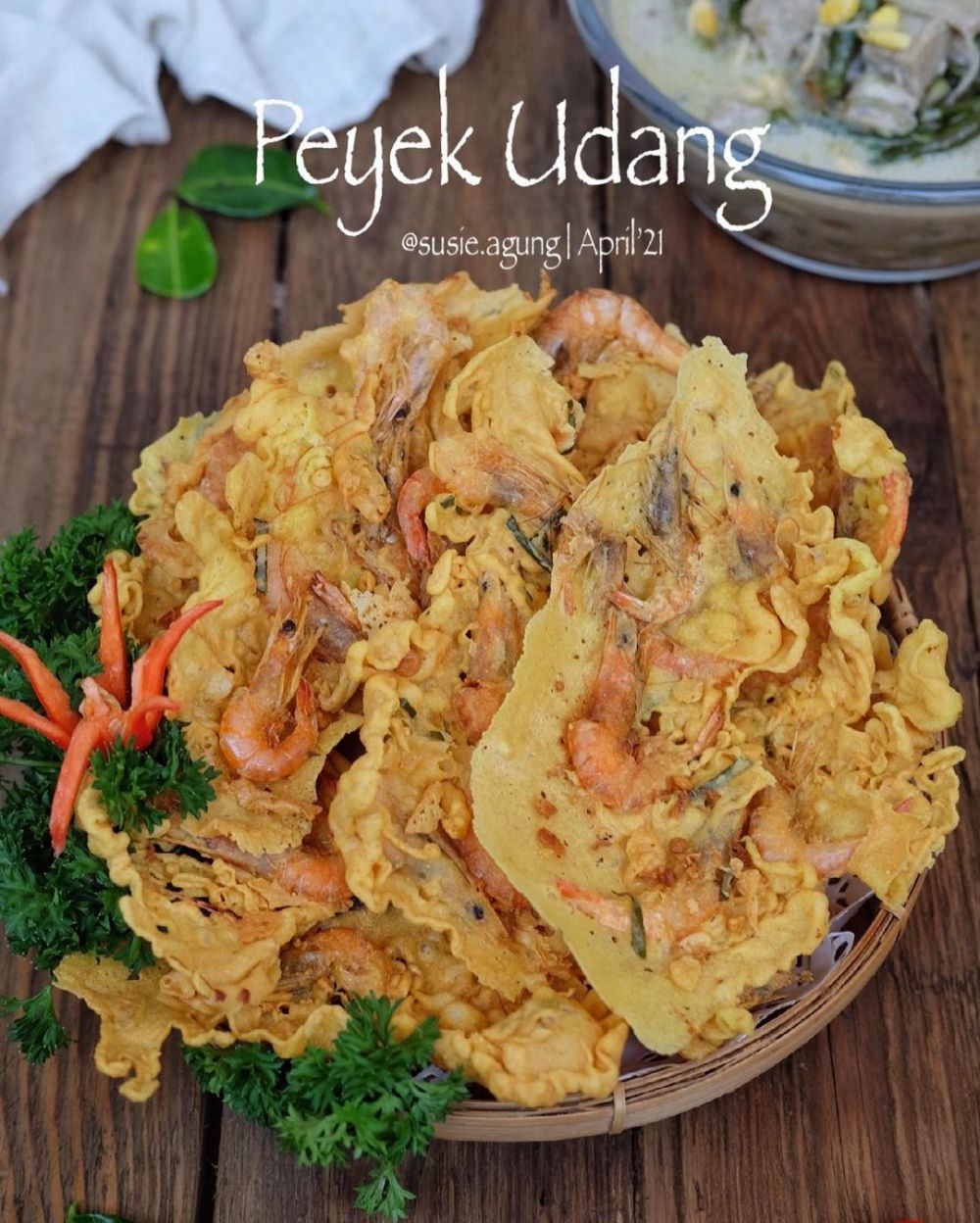 12 Resep peyek udang renyah, gurih, enak, dan mudah dipraktikkan