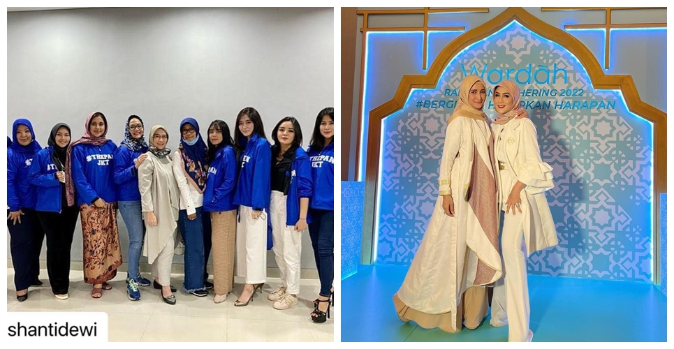 beda gaya Ayu Azhari dan Marini Zumarnis © 2023 brilio.net