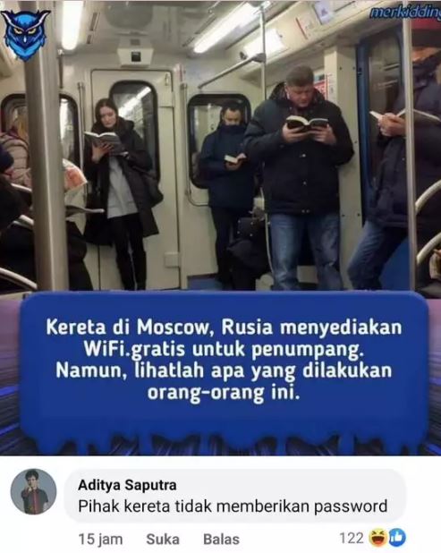 komentar kocak di Facebook Berbagai sumber