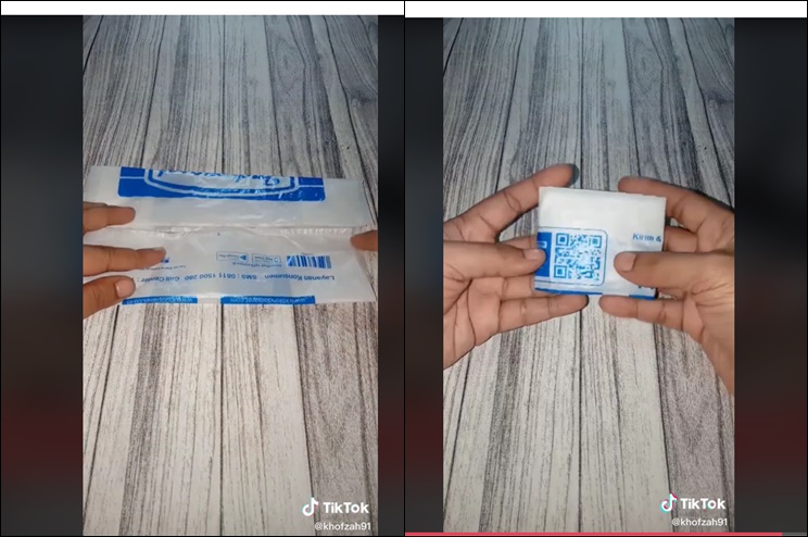 Cara praktis melipat kantung kresek ini rapi dan hemat tempat