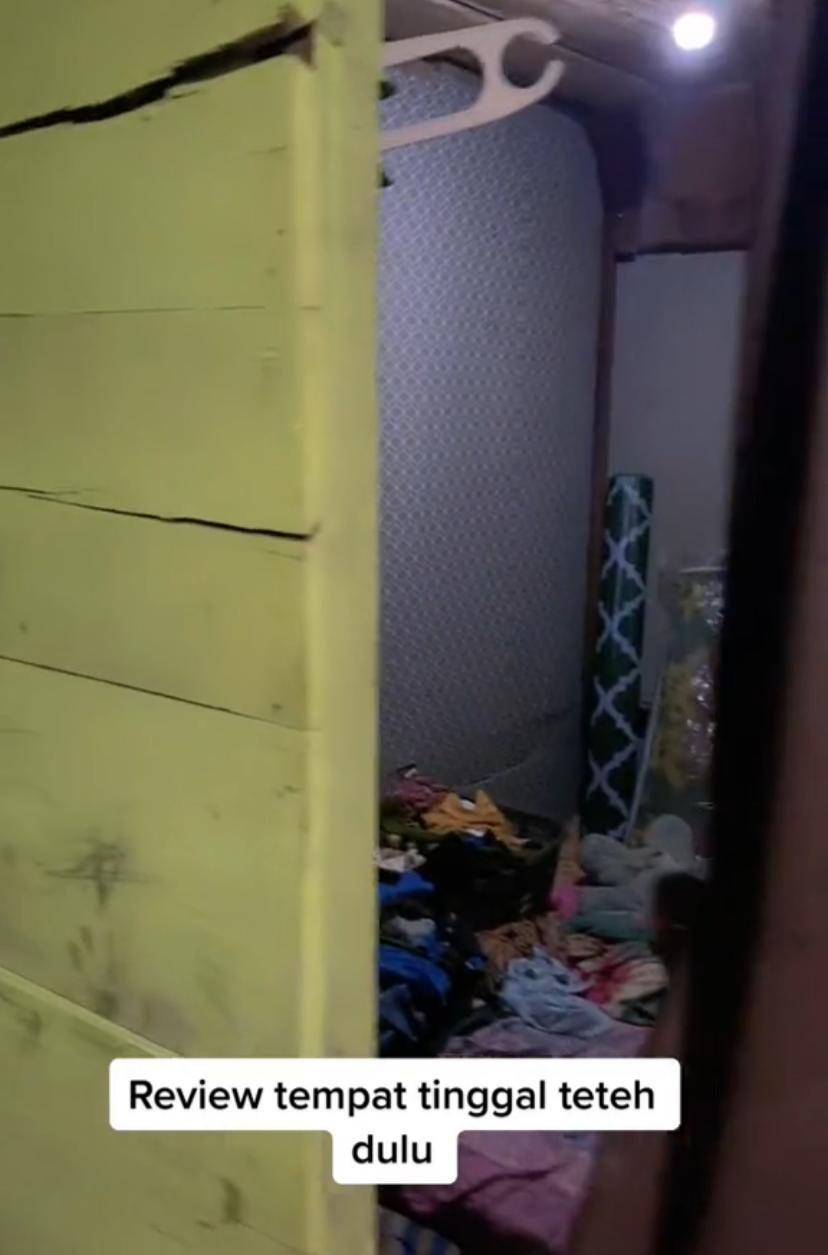 potret rumah masa kecil imel © TikTok potret rumah masa kecil imel © TikTok