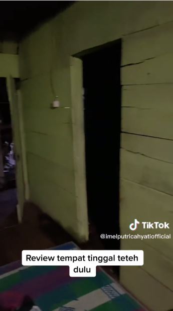 potret rumah masa kecil imel © TikTok potret rumah masa kecil imel © TikTok