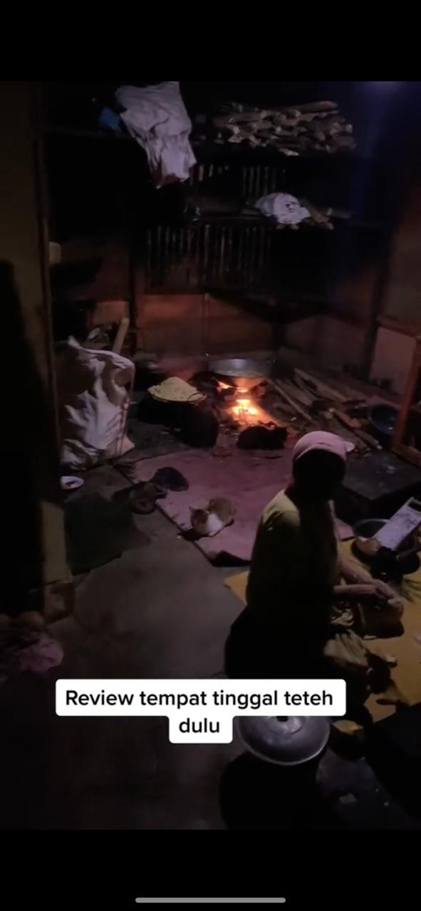 potret rumah masa kecil imel © TikTok potret rumah masa kecil imel © TikTok