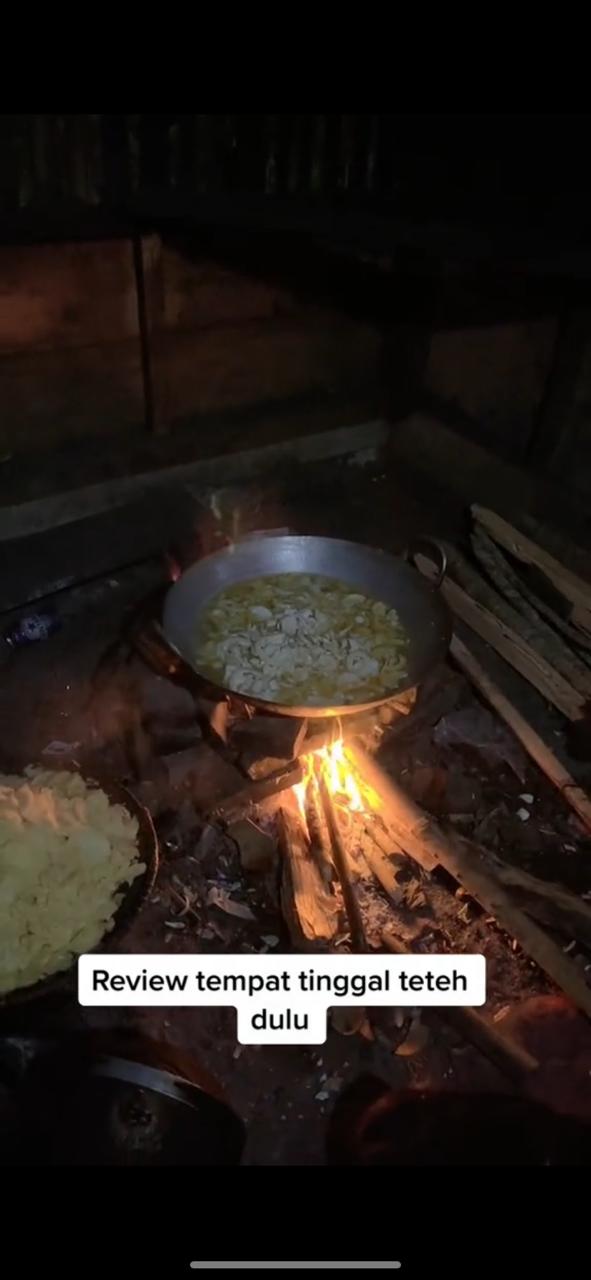 potret rumah masa kecil imel © TikTok potret rumah masa kecil imel © TikTok