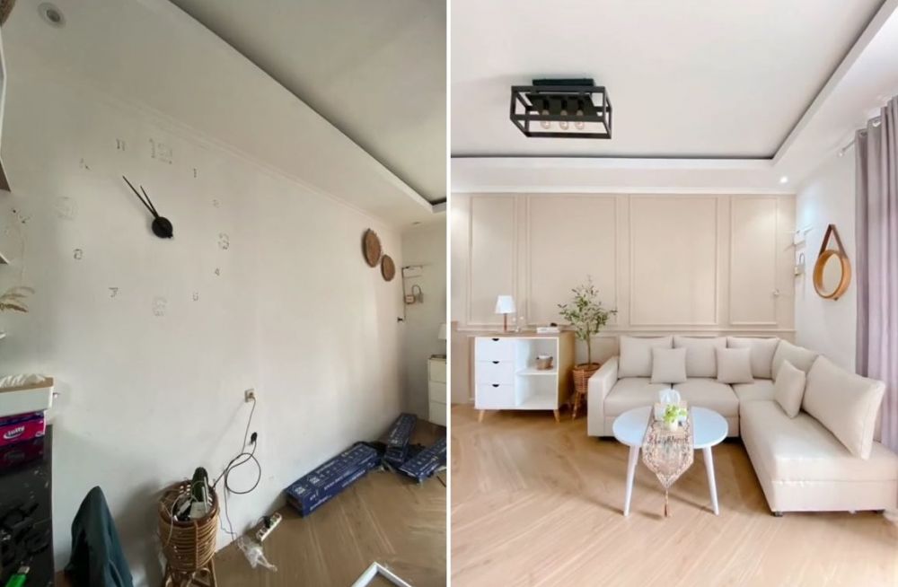 makeover rumah tipe 30 pinterest © TikTok