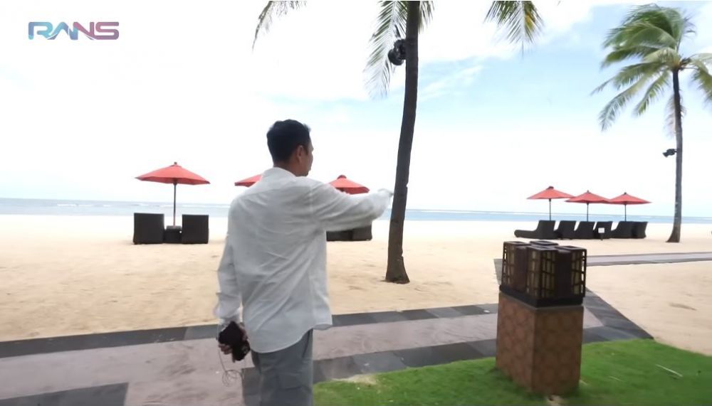 potret hotel disewa raffi ahmad © YouTube