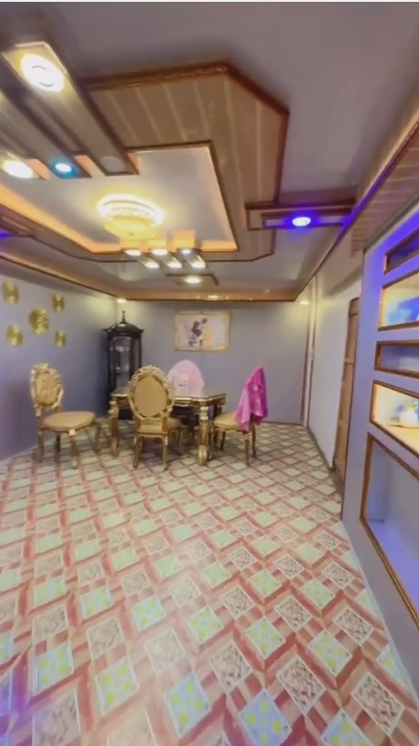 rumah panggung mewah bak istana sultan © TikTok/@aldawn2 rumah panggung mewah bak istana sultan © TikTok/@aldawn2