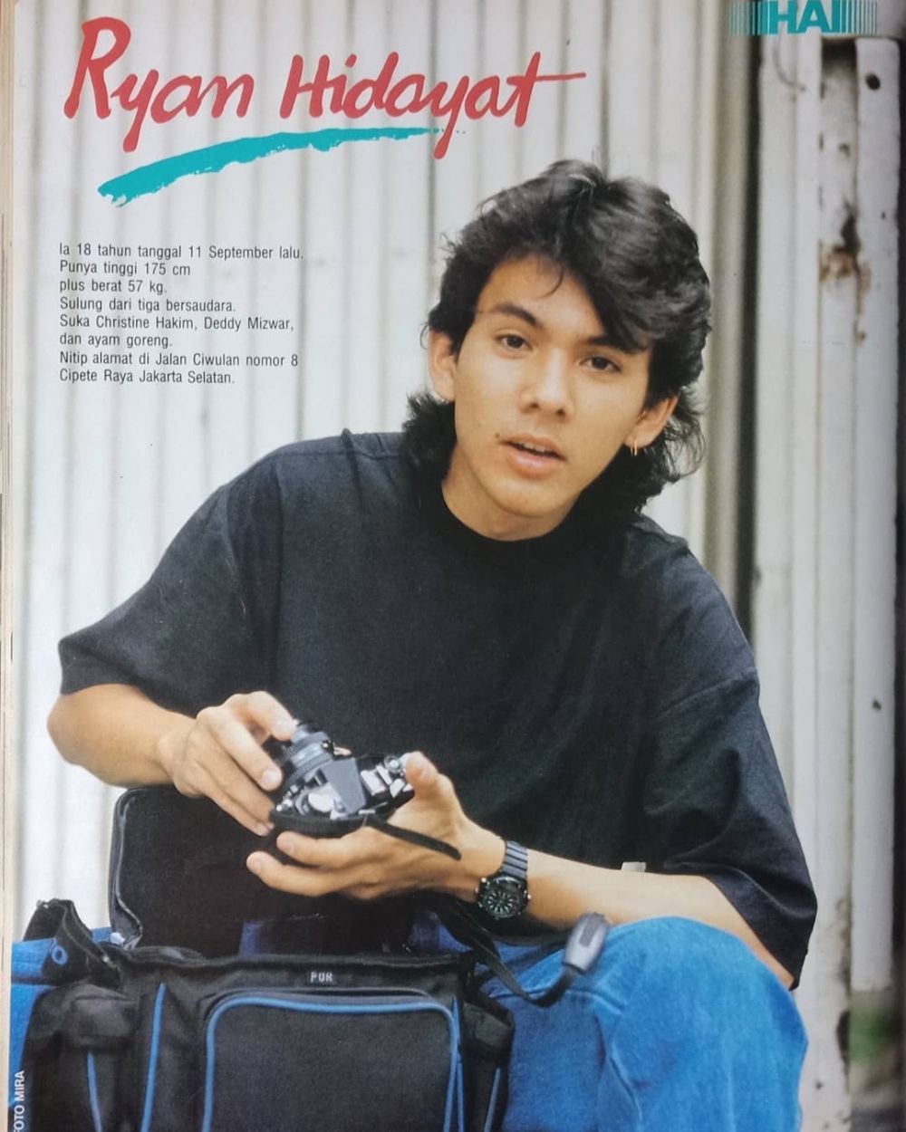 potret lawas ryan hidayat model majalah © instagram potret lawas ryan hidayat model majalah © instagram