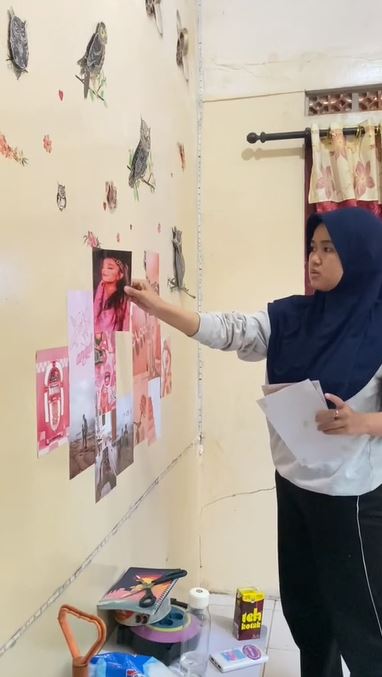 kamar sempit disulap jadi lebih luas dan estetik TikTok